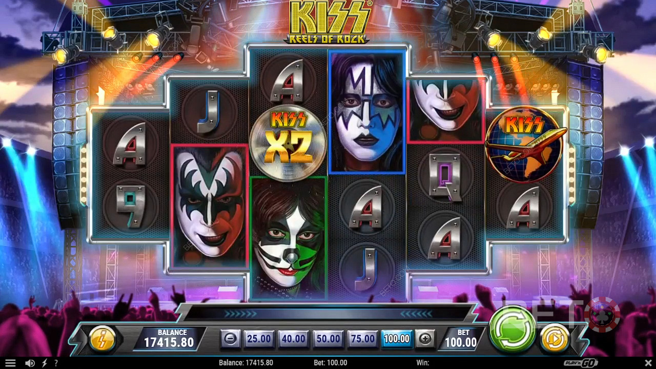 KISS Reels of Rock Igraj Besplatno
