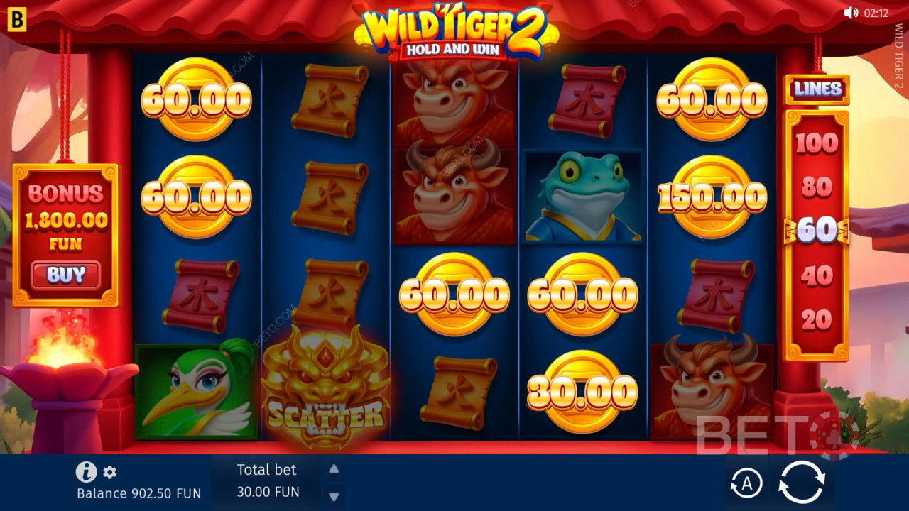 Рецензија игре Wild Tiger 2 од стране BETO Slots