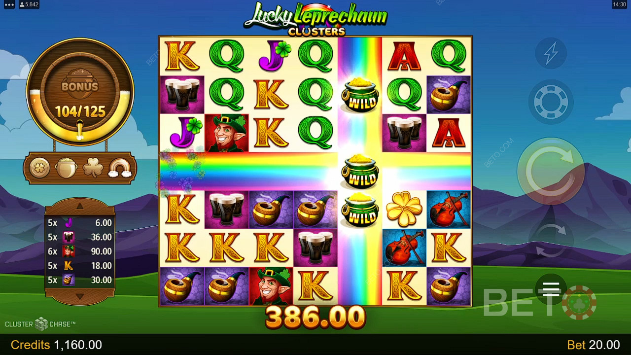 Lucky Leprechaun Clusters Igraj Besplatno