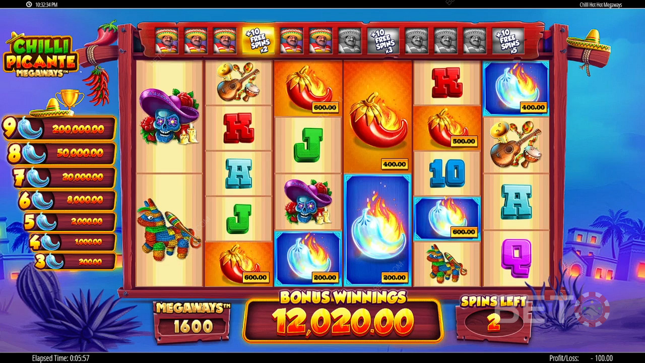 Chilli Picante Megaways Igraj Besplatno