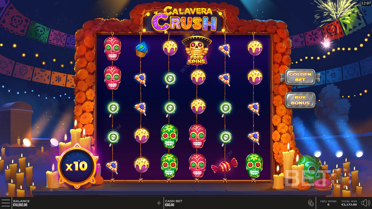 Calavera Crush Igraj Besplatno