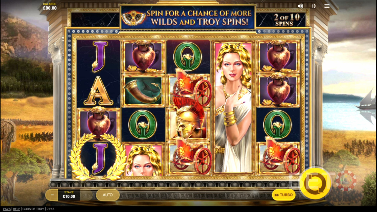 Gods of Troy Igraj Besplatno