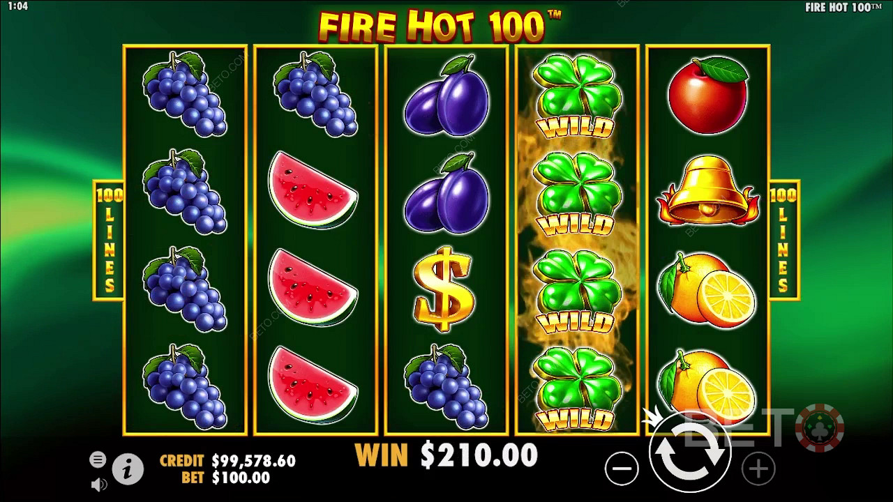 Fire Hot 100 Igraj Besplatno