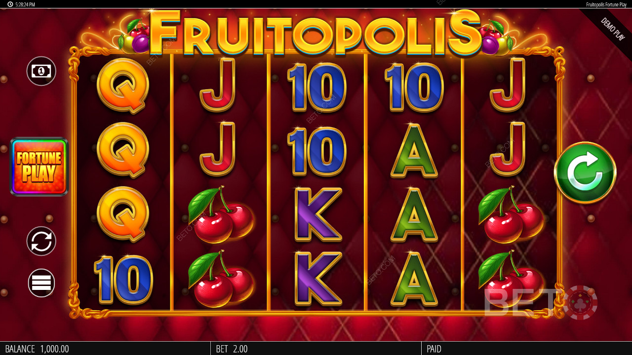 Fruitopolis Fortune Play Igraj Besplatno