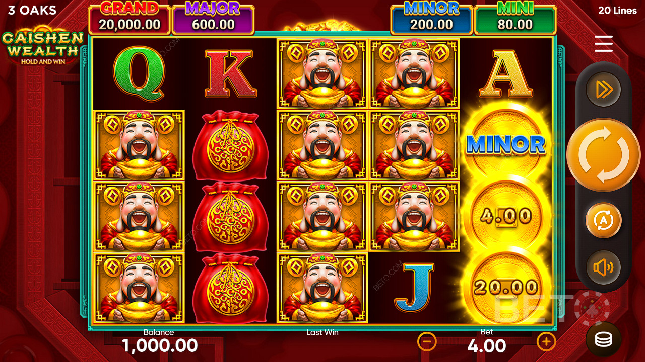 Caishen Wealth Hold and Win Igraj Besplatno