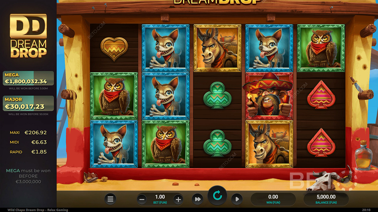 Wild Chapo Dream Drop Igraj Besplatno