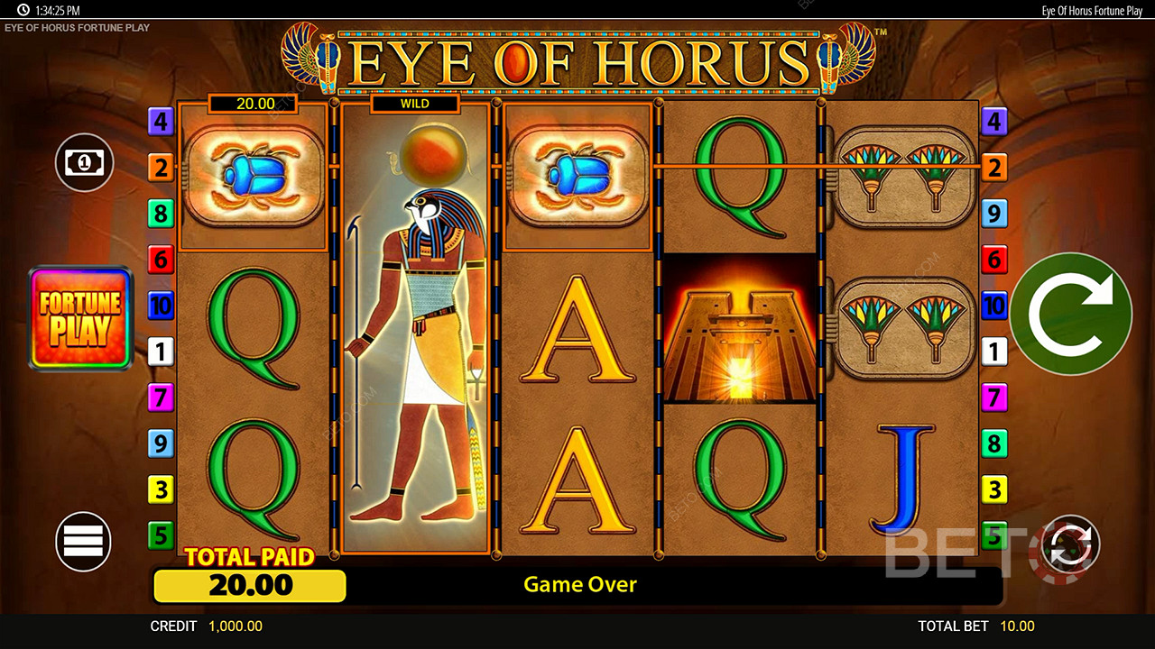 Eye of Horus Fortune Play Igraj Besplatno
