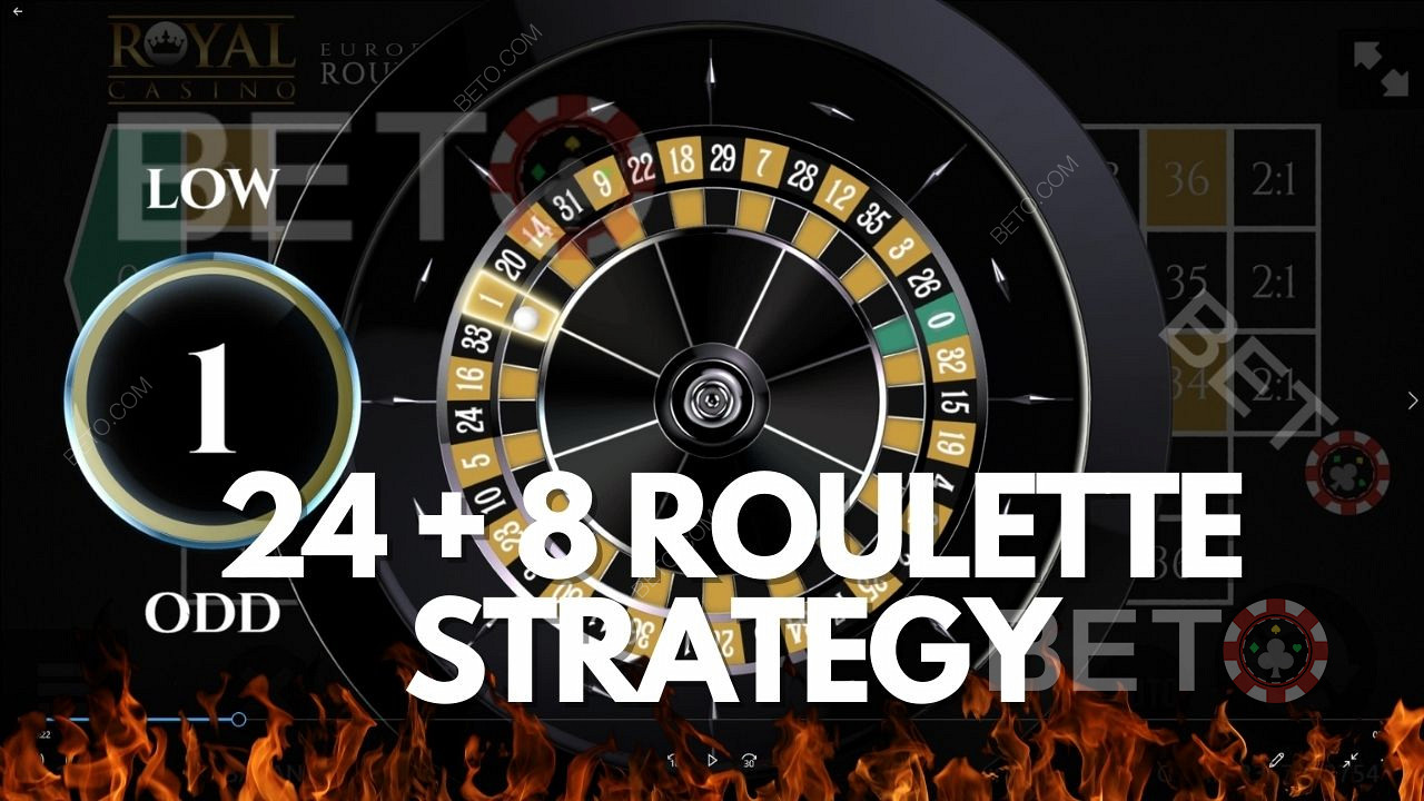 24 + 8 Рулет Стратегија - Објашњење казино система опклада