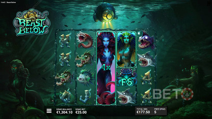 Beast Below Слот - Бесплатна игра и рецензије (2024)