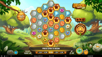 Honey Rush 100 Слот - Бесплатна игра и рецензије (2024)