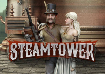 Уживајте у веома високом РТП-у играјући слот машину Steam Tower