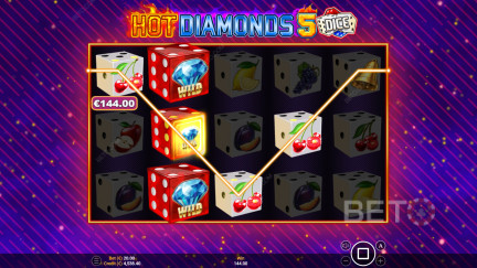 Hot Diamonds 5 Dice Слот - Бесплатна игра и рецензије (2025)