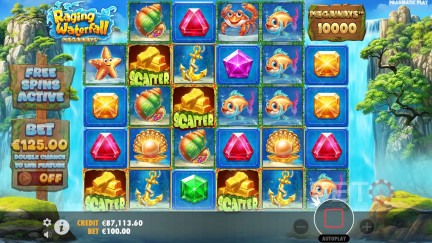 Raging Waterfall Megaways Слот - Бесплатна игра и рецензије (2025)