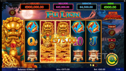 Jewel of the Dragon Fu Lion Слот - Бесплатна игра и рецензије (2025)