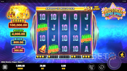 Wild Stacks Super Spins Слот - Бесплатна игра и рецензије (2025)