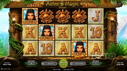 Aztec Magic Deluxe Слот - Бесплатна игра и рецензије (2024)